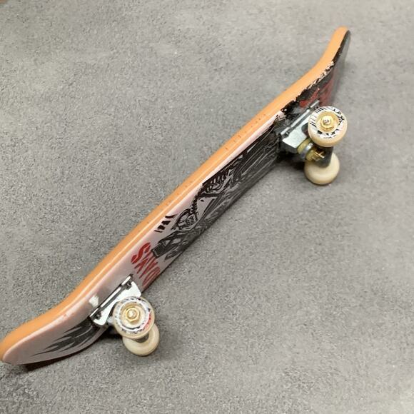 Vintage Jason Adams Black Label Tech Deck Fingerboard Skeleton Graphic - Picture 5 of 6